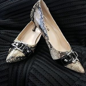 Snake Skin Heels